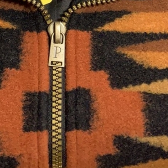 Pendleton Ladies' Wool Blend Walker Coat nwt grey Charcoal Desert Mesa Jacquard - Picture 7 of 7